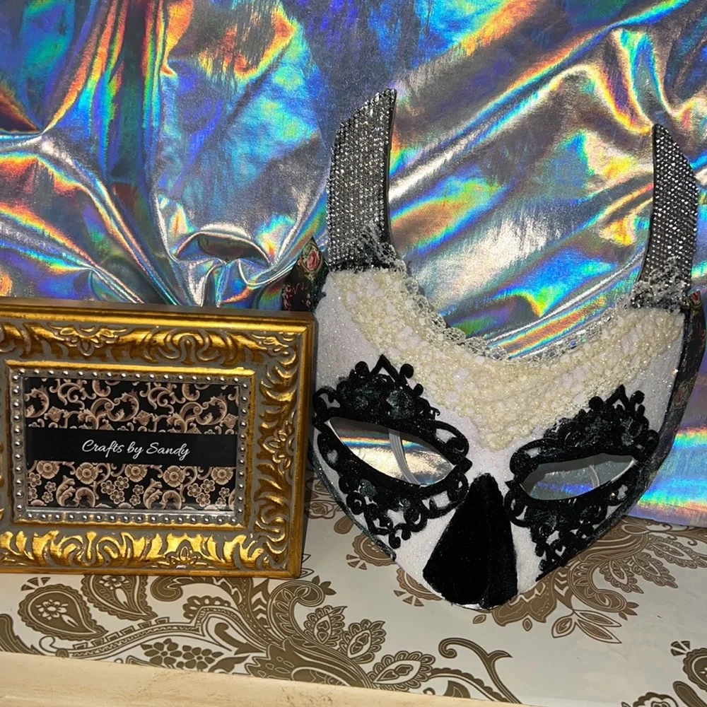 New Victorian Horned Skull Mask